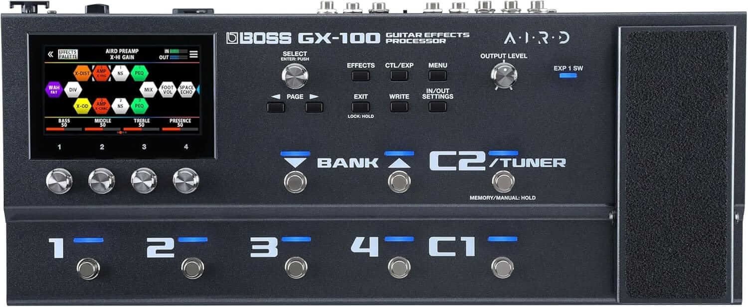 BOSS GX-100 Guitar Effects Processor for guitar and bass