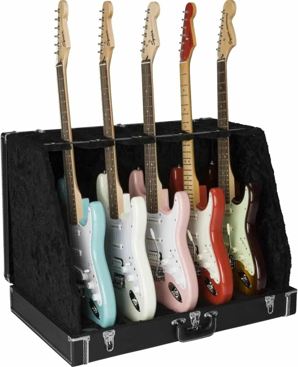 Fender Classic Series Case Stand, 5-Guitar, Black