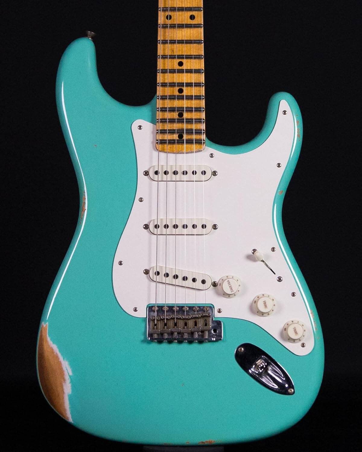Fender Custom Shop Limited Edition Fat 50's Strat, Relic, Super Faded Seafoam Green