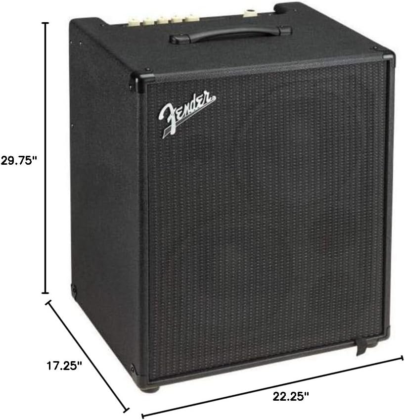 Fender Rumble Stage 800 Bass Amplifier Two 10" Fender special design speakers; compression tweeter Bluetooth audio streaming and control